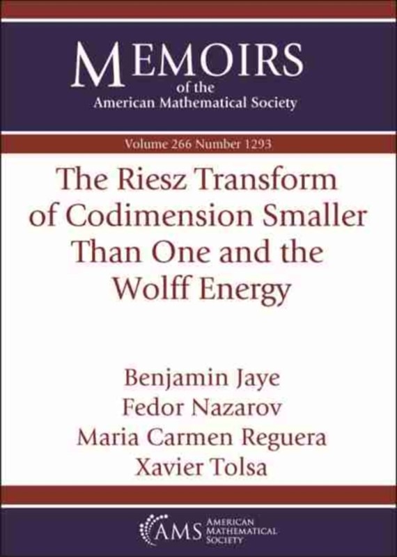 The Riesz Transform of Codimension Smaller Than One and the Wolff ...