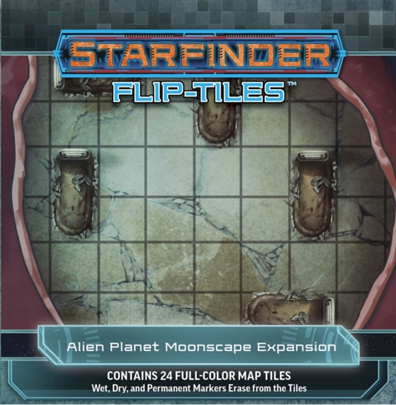 Starfinder Flip-Tiles: Alien Planet Moonscape Expansion Stephen Radney-MacFarland, Jason Engle 9781640783270