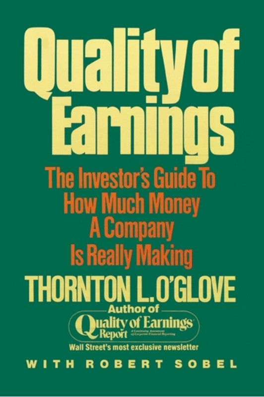 Quality of Earnings (4, 2023) | Thornton L. O'glove