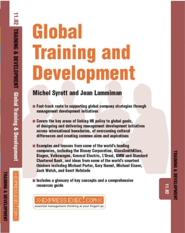 Global Training and Development Michel Syrett, Jean Lammiman 9781841124438