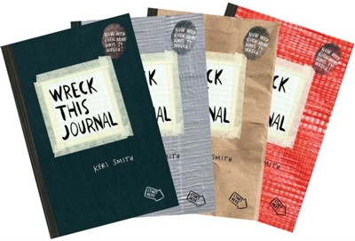 Keri Smith Wreck This Journal Bundle Set