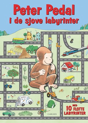 H. A. Rey Peter Pedal i de sjove labyrinter